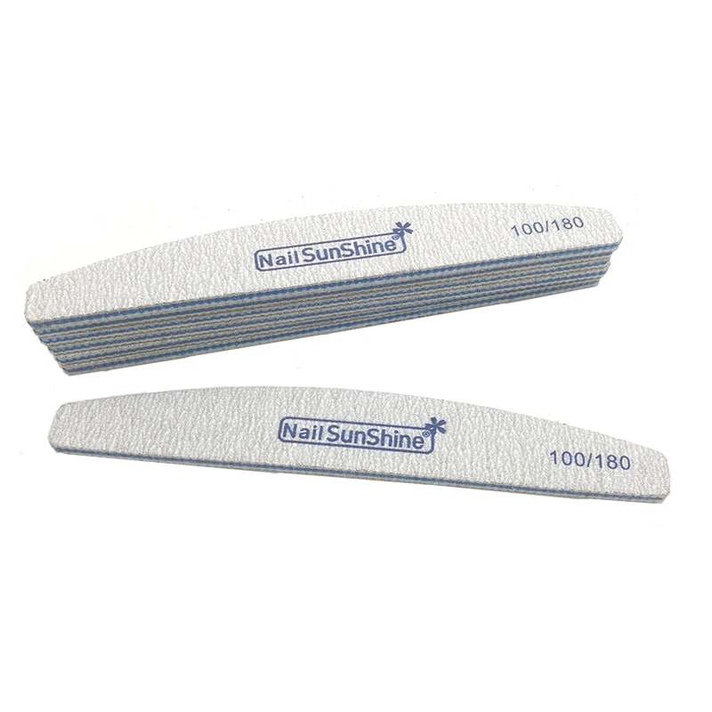 6 шт./лот профессиональная пилка для ногтей УФ-гель шлифовальный лак блок