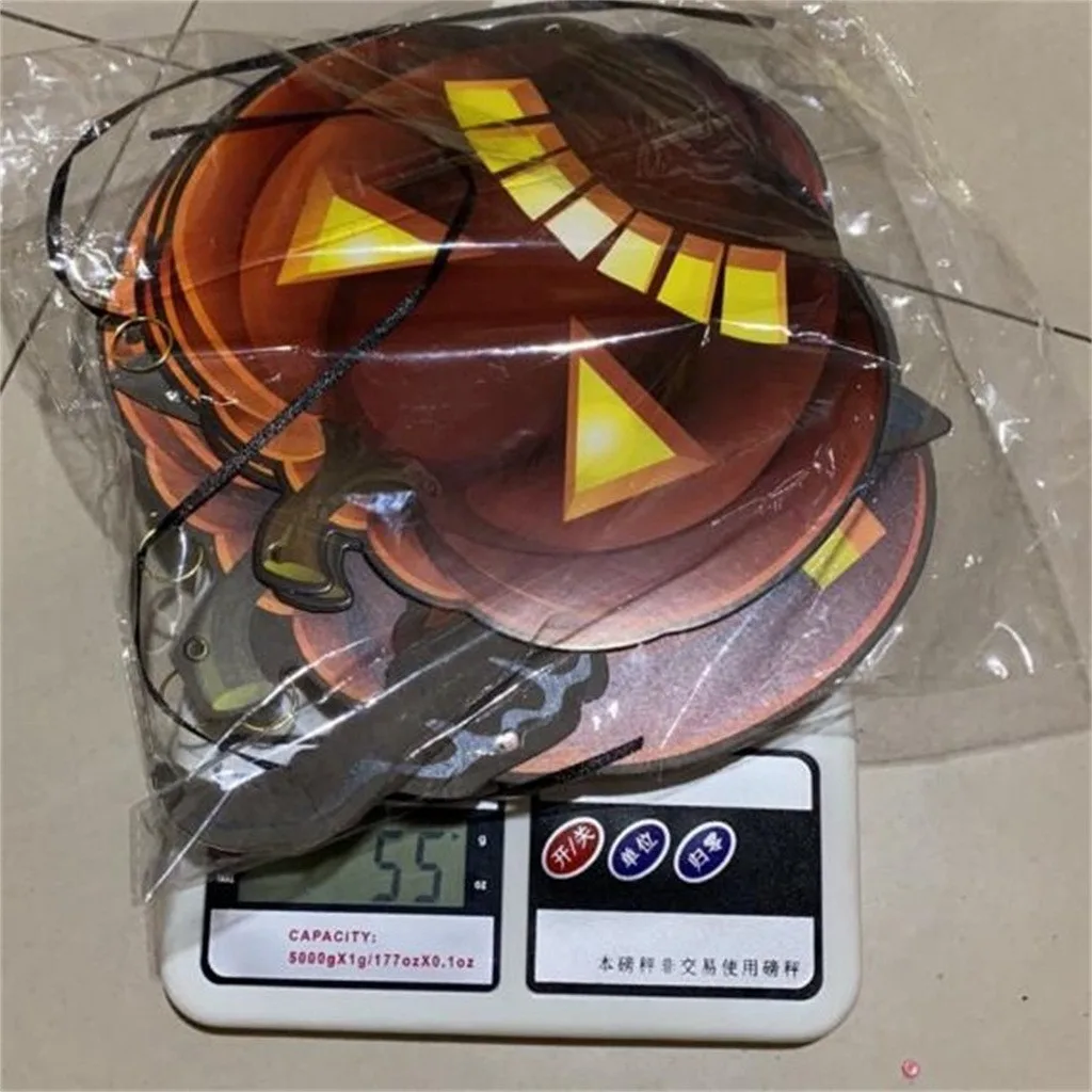 Креативный Тыквенный Фонарь с подвеской на окно для Хэллоуина 2 шт Вечерние и