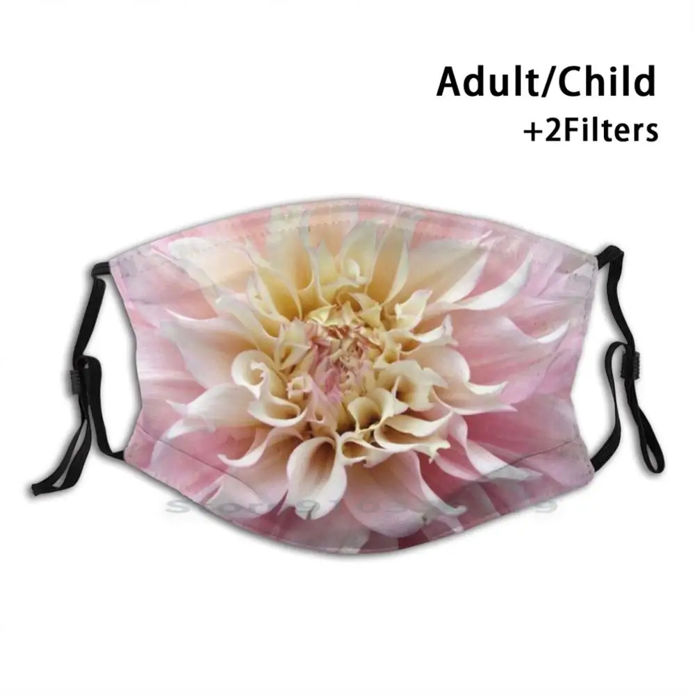 

Musée De La Mode De La Ville De Paris : Beauty Trend Print Reusable Pm2.5 Filter DIY Mouth Mask Kids Flower Nature Pink