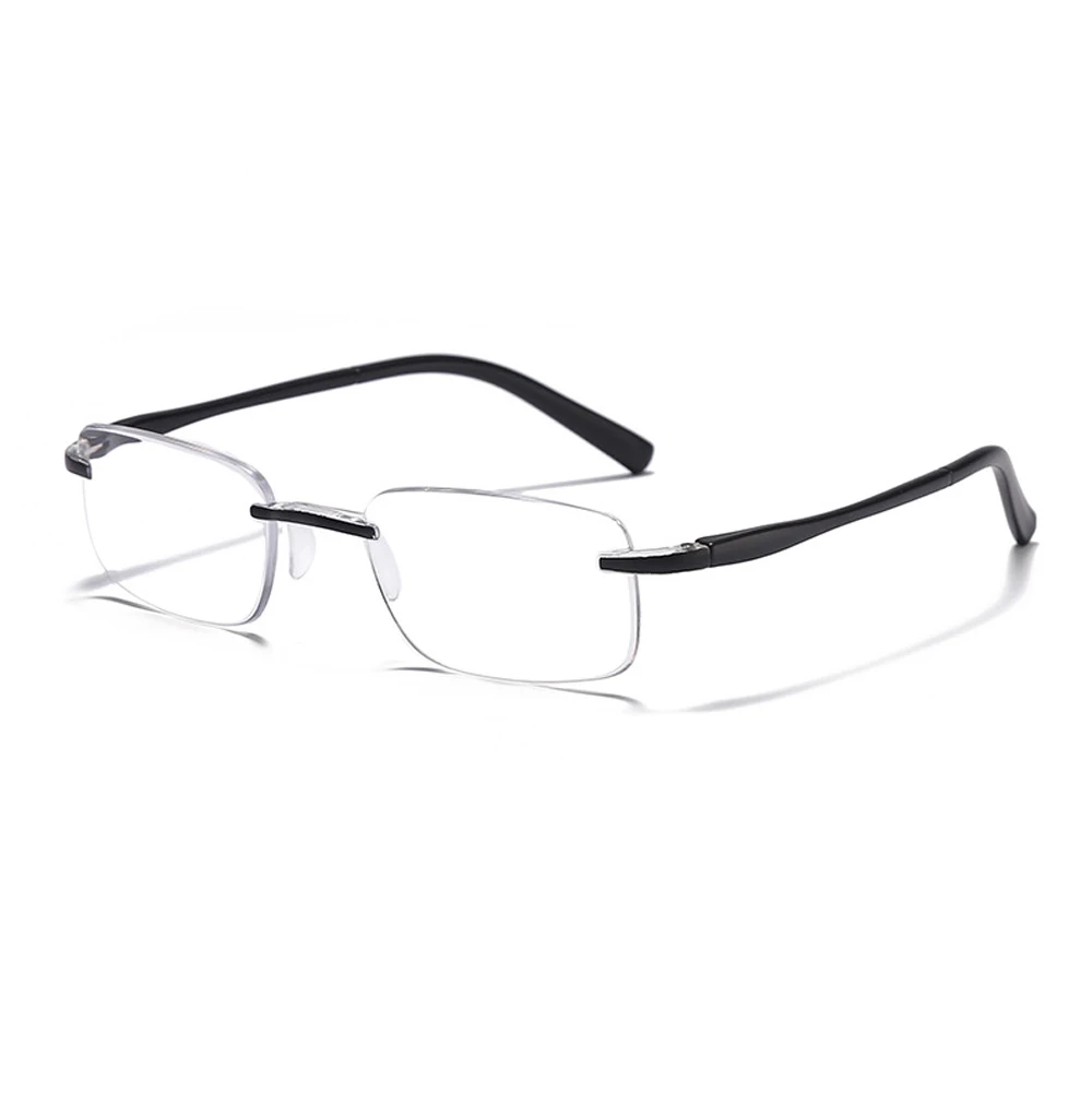 

Women Men Tr90 Ultralight Anti Blu Ray Anti Fatigue Luxury rimless Reading Glasses +0.75 +1 +1.25 +1.5 +1.75 +2 +2.25 +2.5 to +4