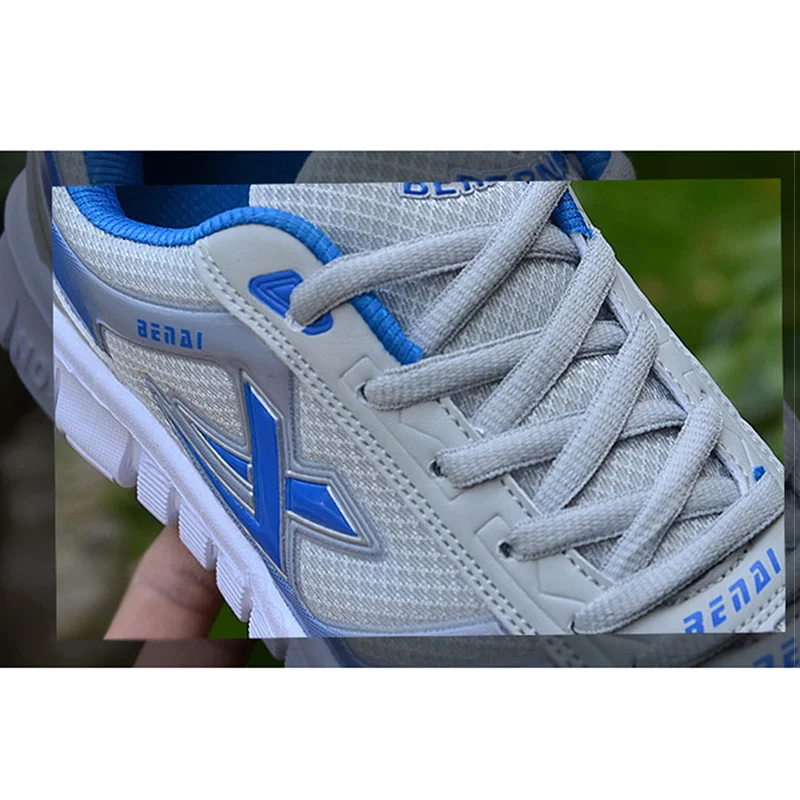 Мужские кроссовки легкие летние из дышащего материала для повседневной носки