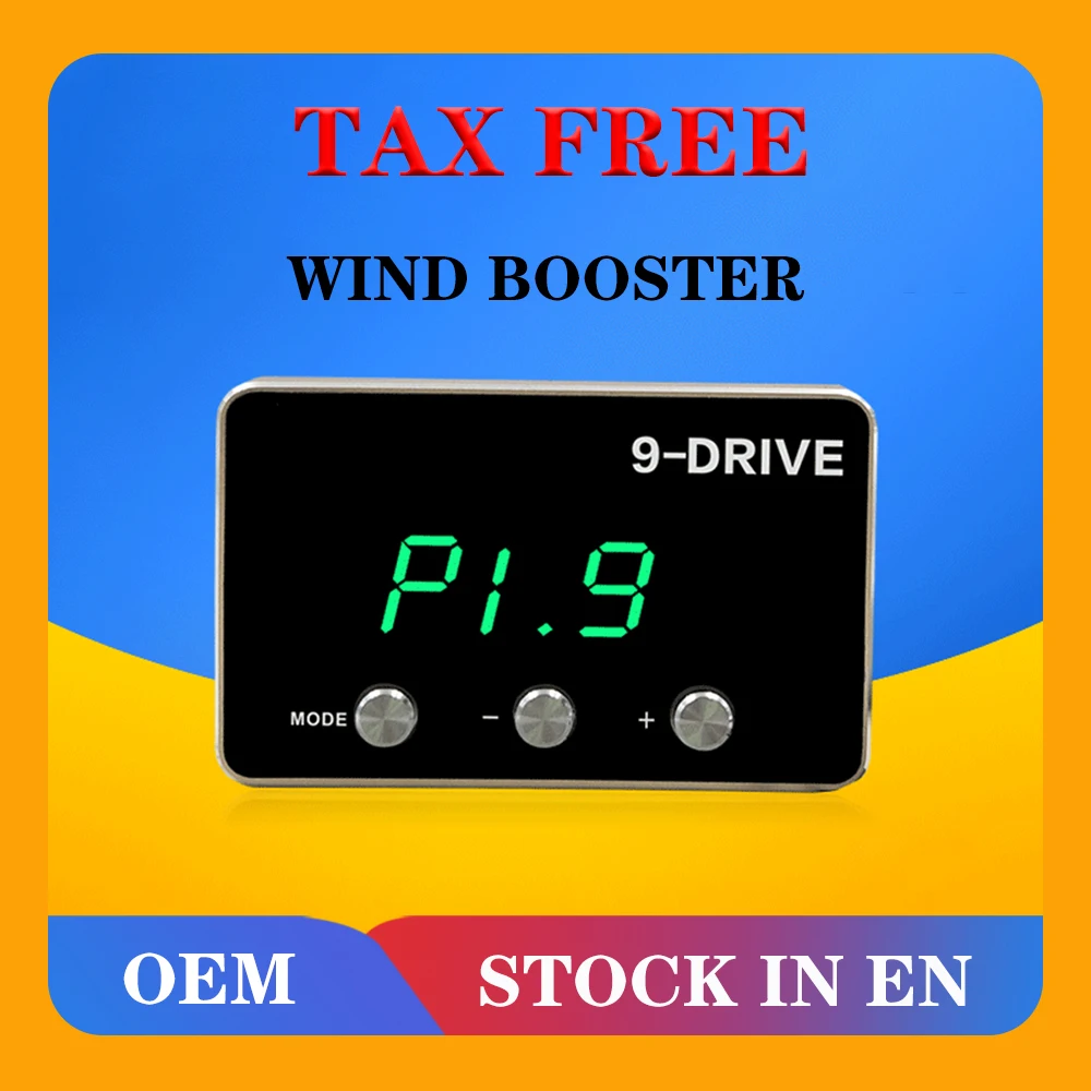 

Factory price Manufacturer Car Electronic Throttle Controller 9 Drives 5 Modes Plug & Play Portable Car Performance