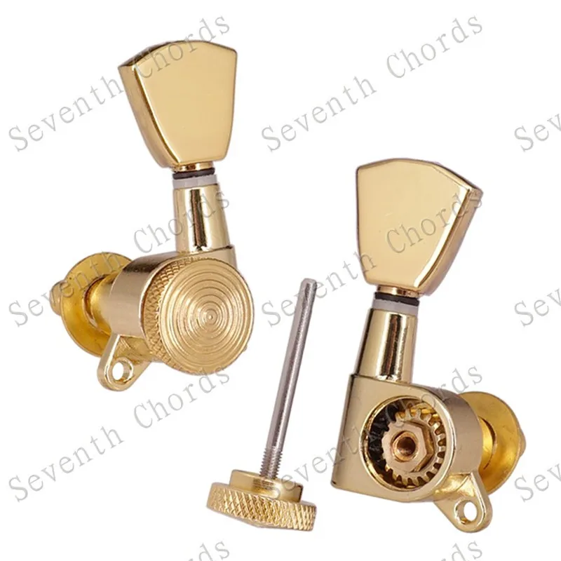 3R3L Золотая блокированная струнная гитара Тюнинг колышки ключи тюнеры машины
