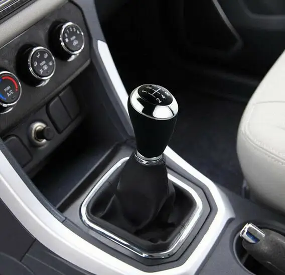 Ручной 5-скоростной автомобильный рычаг переключения передач из натуральной
