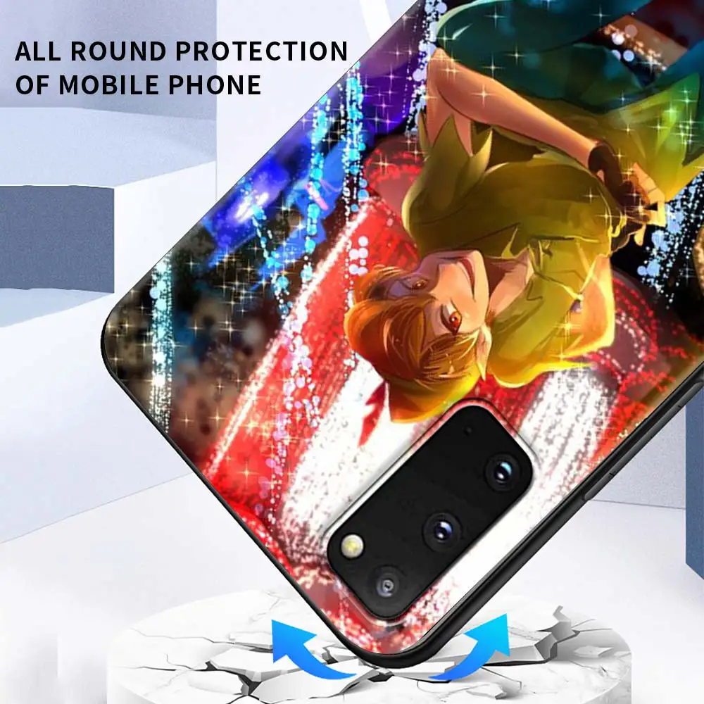 Чехол Питер Пэн из мультфильма Disney для Samsung Galaxy S20 FE S21 Ultra S10 + S9 Plus черный мягкий