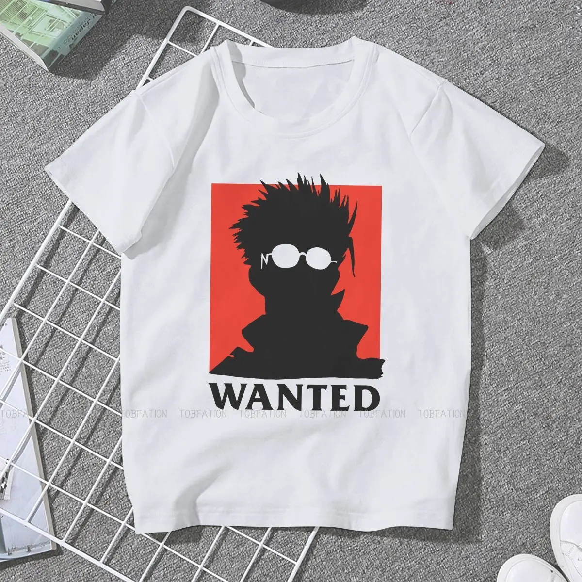 Футболка Trigun Vash с принтом Томпсон для девушек аниме желаемая женская футболка