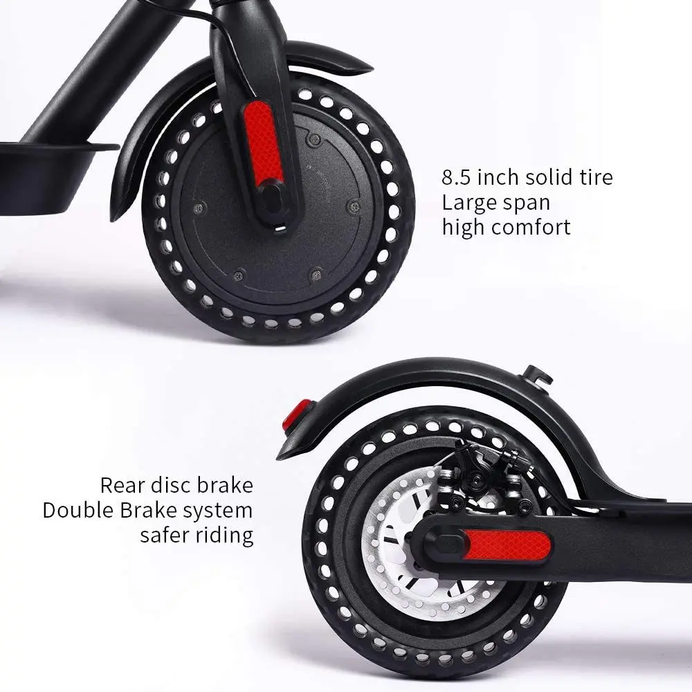 

K2-052 8.5i nch Honeycomb Tyres Portable Scooter Electric Two Wheel Foldable Lightweight