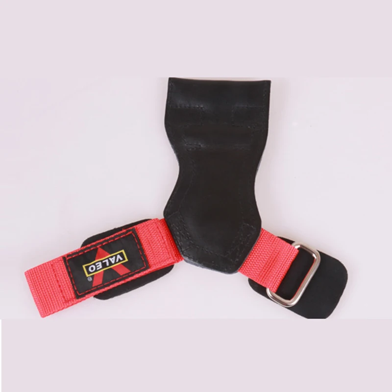 

Professional leather weightlifting glove care palm fitness heavy belt instead of power hook