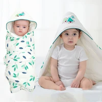 baby winter hooded blanket newborn cotton thicken swaddle with waist tie infant removable liner quilt wrap for stroller cover