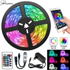 Светодиодные ленты, освещение, Bluetooth, Wi-Fi, управление, RGB 5050 16,4-98,4, светодиодные ленты для украшения спальни, вечеривечерние, телевизора