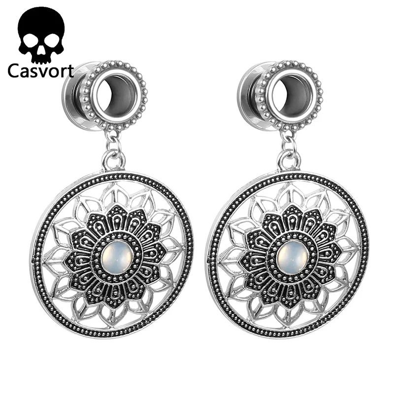Casvort 2 шт. Новые висячие ушные вкладыши для пирсинга ювелирные изделия из