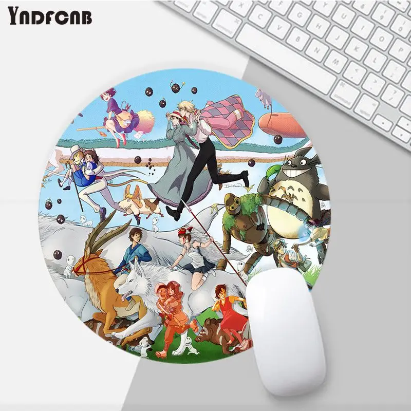 

YNDFCNB Studio Ghibli Spirited Away Totoro Soft Gaming Mouse Pad Computer Anti-Slip Laptop PC Mice Pad Mat gaming Mousepad