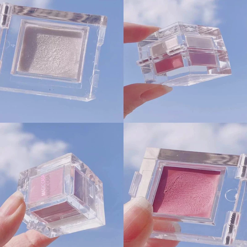 Глянцевая Румяна все в одном стойкая тонкая вспышка осветляет картофельное пюре