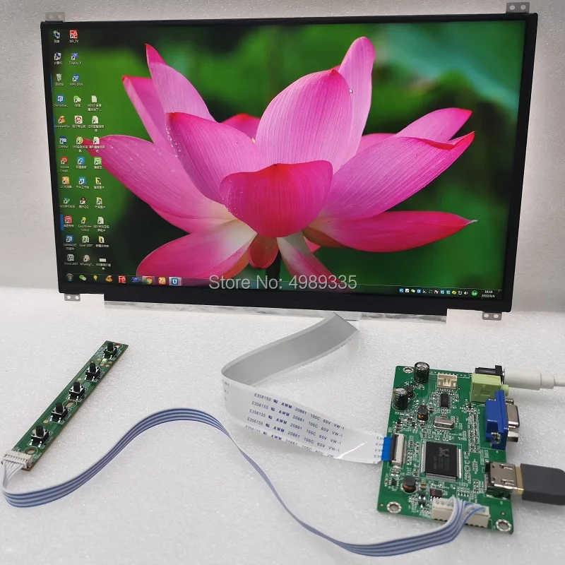 13,3 дюймовый дисплей модуль комплект HDMI1920X1080IPS полный угол обзора Встроенный аудио Внешняя гарнитура 3,5
