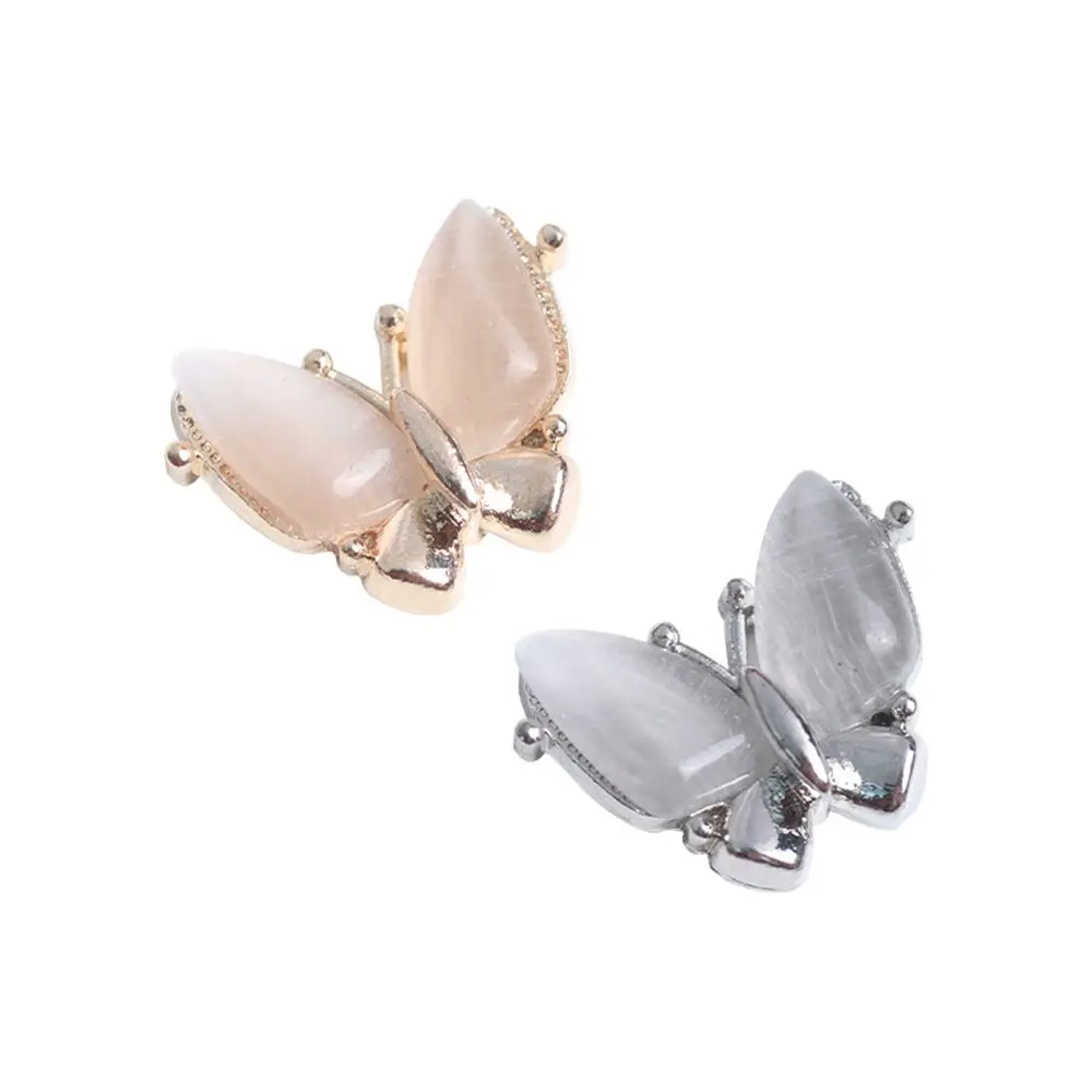 

20Pcs/Set Nail Art Rhinestone Decoration Metal Butterfly Cat Eye Nail Drill Jewelry Three-dimensional DIY Ornaments Nail Jewelry