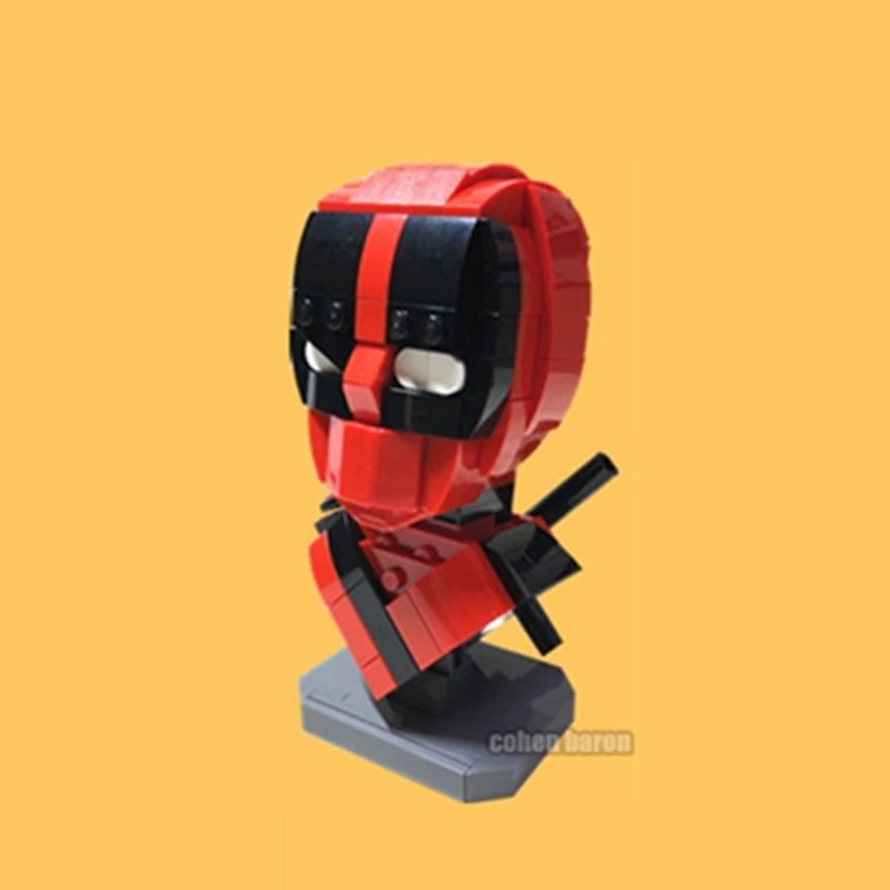 

New Super Marvel Heroes Avengers Deadpool Bust Collection Star Space Wars Stormtrooper Building Blocks Bricks Toy Gift Kid