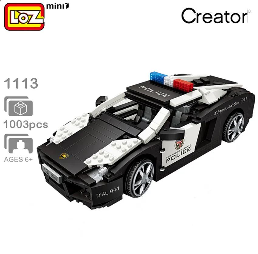 Лоз мини блоки Technic модель автомобиля строительные создатель пластик сборки