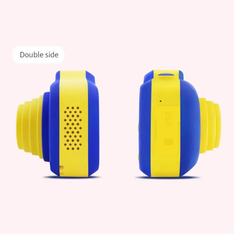 

Mini Cute Dual Lens Camera 2.3 Inch Take Picture Digital Camera for Children Toys Kids Y4QA