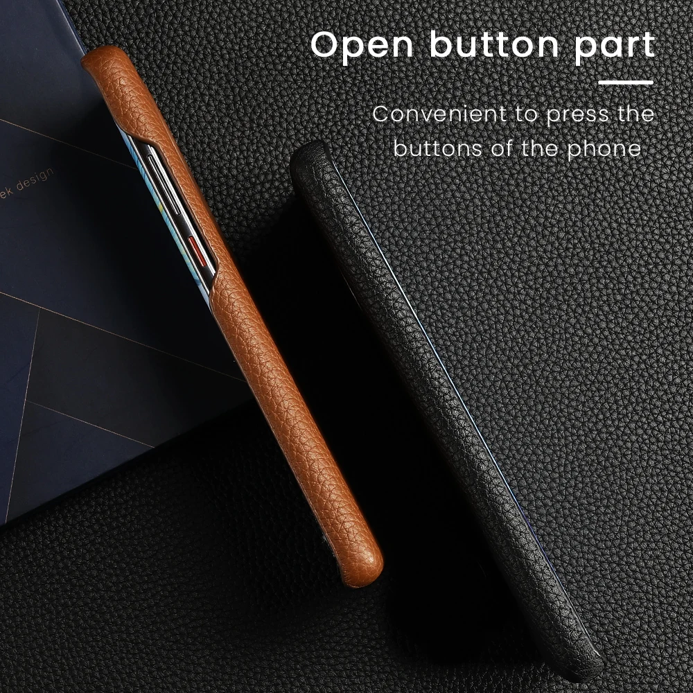 genuine leather phone case for realme 8 pro 7 6 5 pro gt x2 x50 x7 luxury business cow back cover for oppo find x3 pro free global shipping