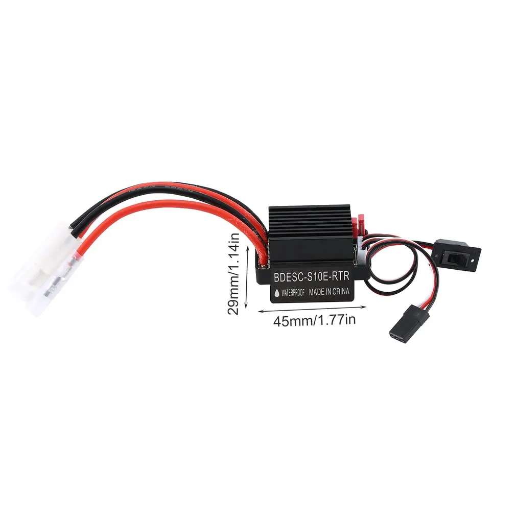 

RC Car Boat 6-12V Brushed Motor Speed Controller ESC 320A Brushed Motor ESC Hobby Toy RC Car Boat Model Spare Part