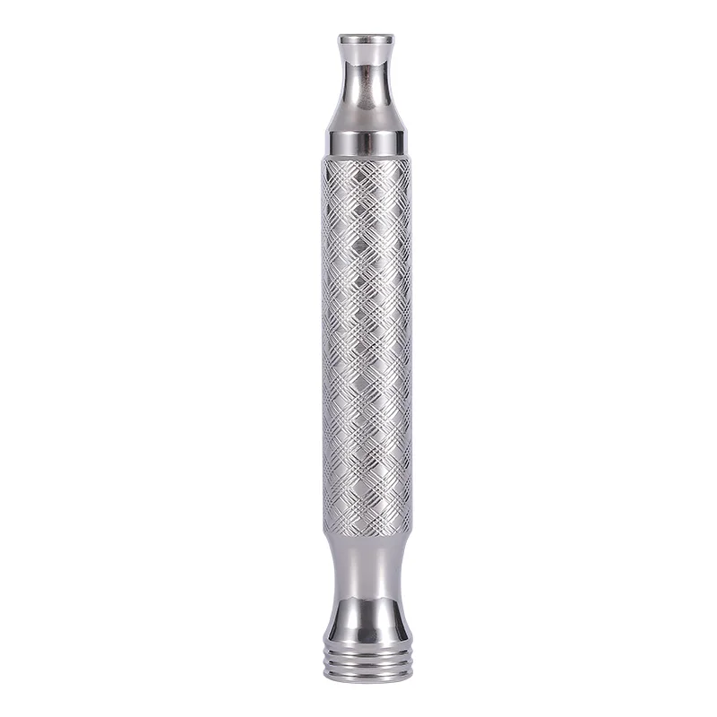 

316 L Stainless Steel Double Edge Safety Razor Handle Only