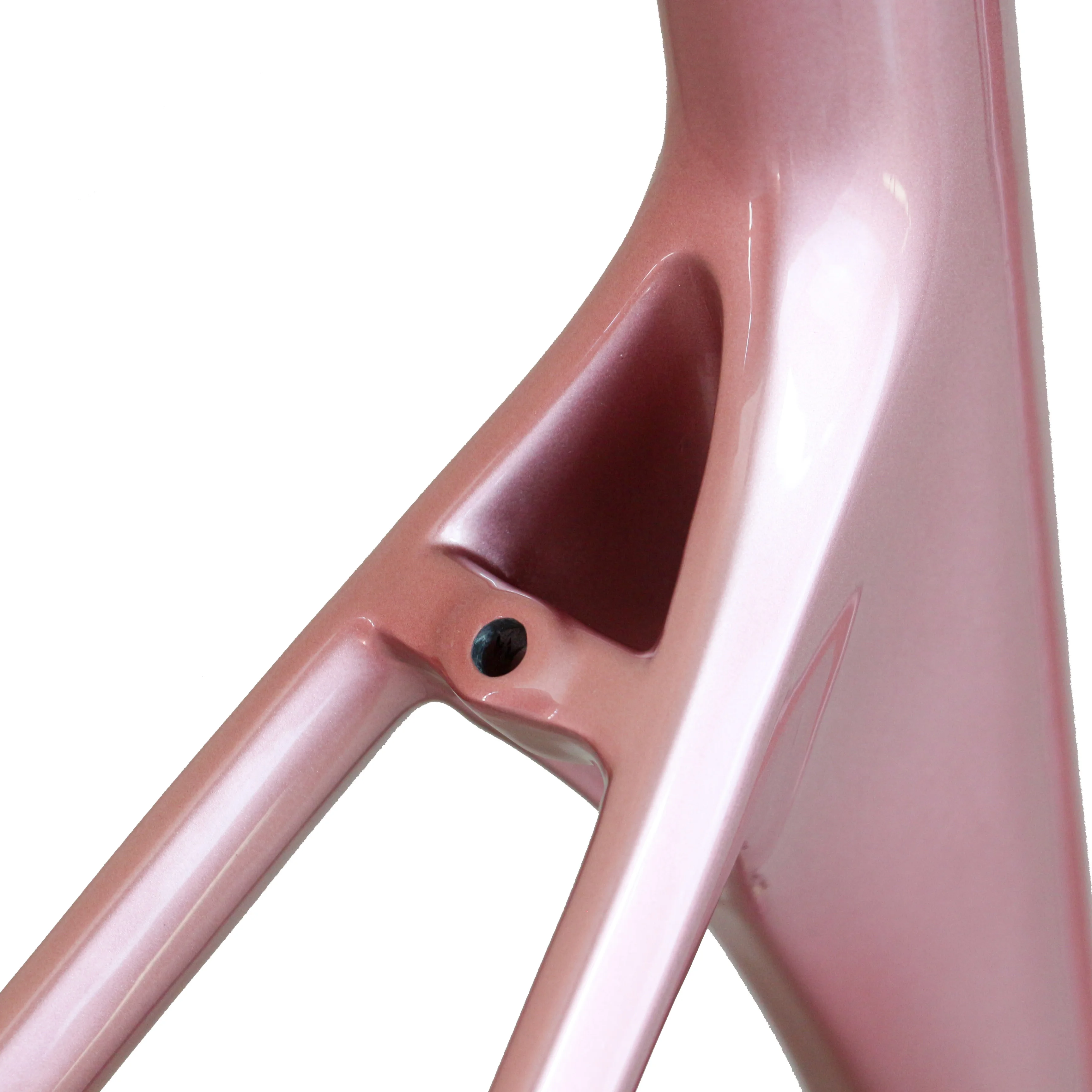 

Chinese rose gold painting seraph angel bike carbon road bike frame tt-x1 can accept custom paint