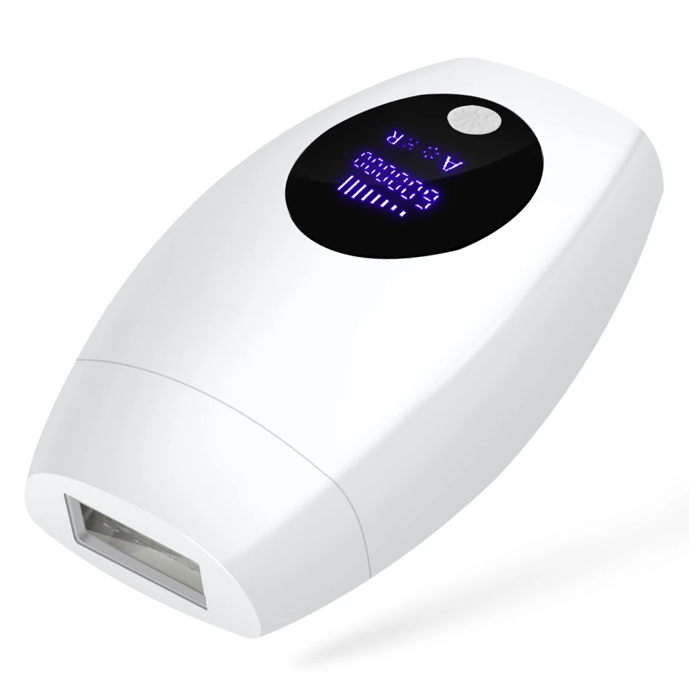 

Professional Permanent IPL Laser Depilator 600000 flash LCD laser hair removal Photoepilator head painless hair remover machine