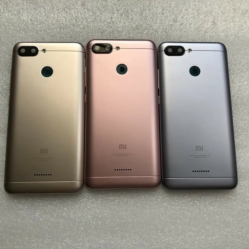 Чехол для Xiaomi Redmi 6/6A батарея задняя крышка Запасные Части чехол для Redmi6/6A задняя крышка