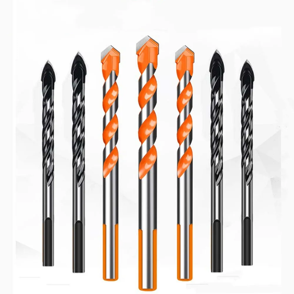 Треугольные сверла для стекла металла алмазные в коробке многофункциональные