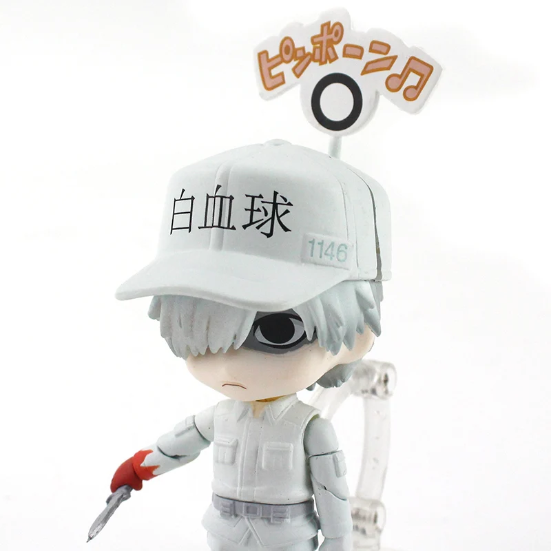Nendoroid 979 ячеек на работе фигурка игрушка лейкоцит нейтрофил белая кровяная клетка аниме модель куклы