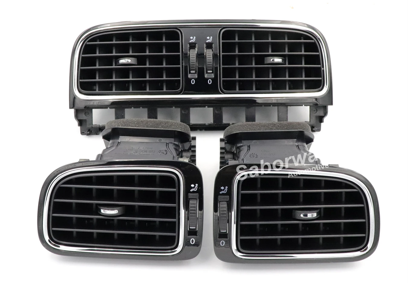 

Saborway левый и правый центральный воздуховыпускной отверстие для приборной панели для Polo 2011 2012 2013 6RD 819 728 6RD 819 703 6RD 819 704