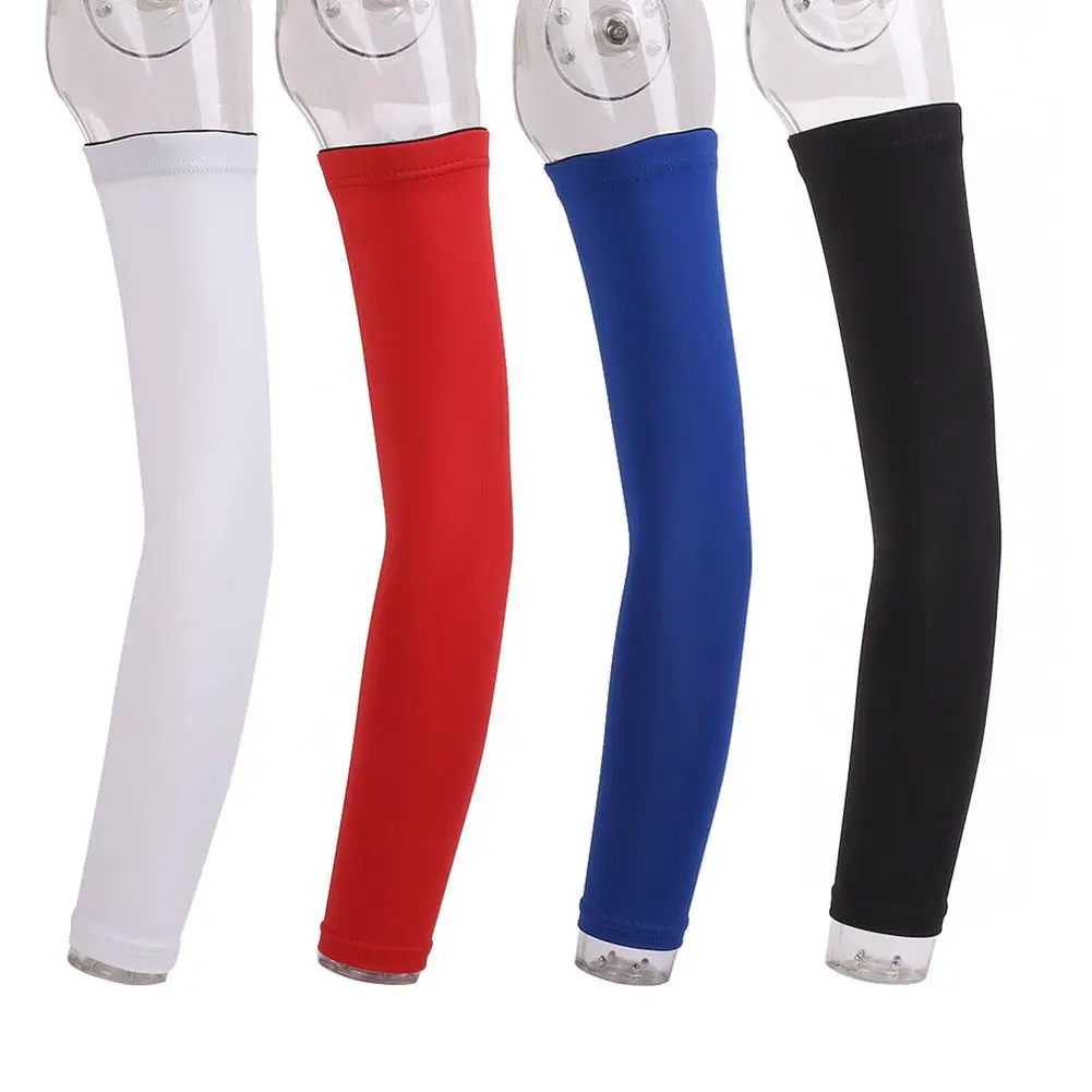 

Stretch Sun Protection Sport Arm Sleeve Basketball Elbow Wrist Support Cover
