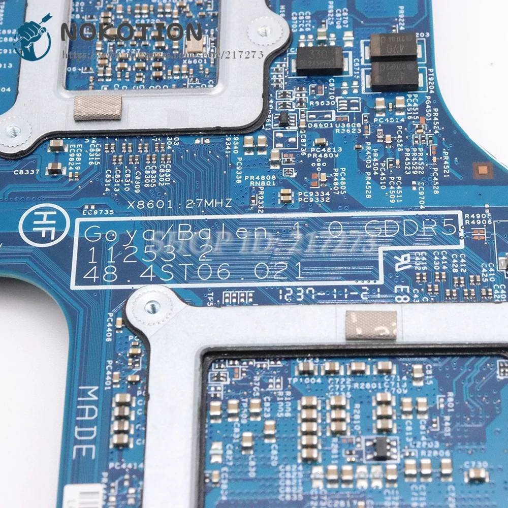 NOKOTION 682174-501 682174-001 48.4st06021 материнская плата для ПК hp pavilion DV6 DV6-7000 основная плата HM77 GT650M 2 Гб видеокарта