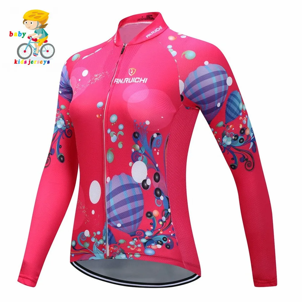 Baby long-sleeved suit women's bicycle clothing fashion casual skirt-style riding clothes female breathable quick-drying | Спорт и