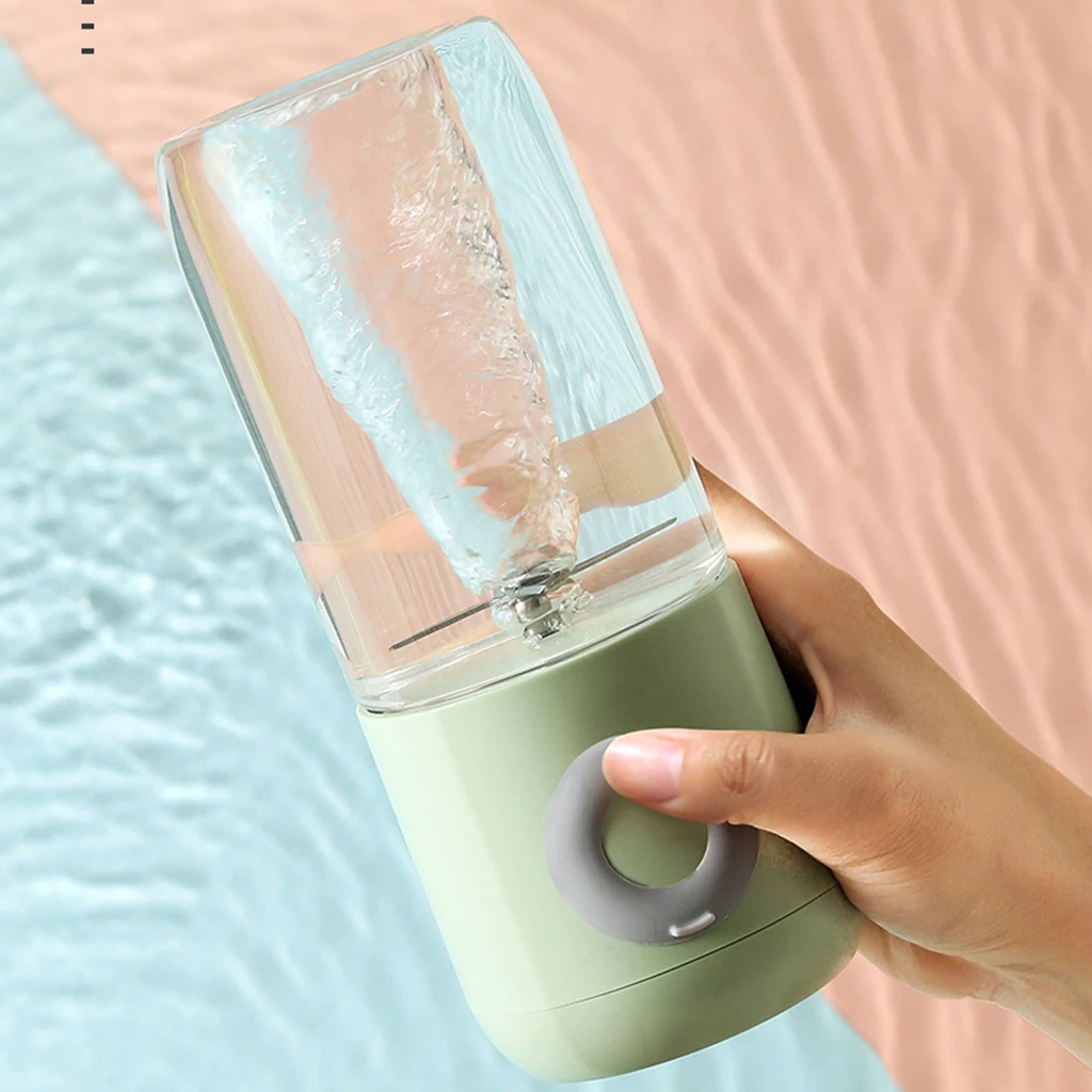 Блендер Электрический 500 мл миксер для фруктов соковыжималка льда чашка