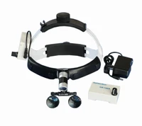 medical surgical portable led headlight with magnifier