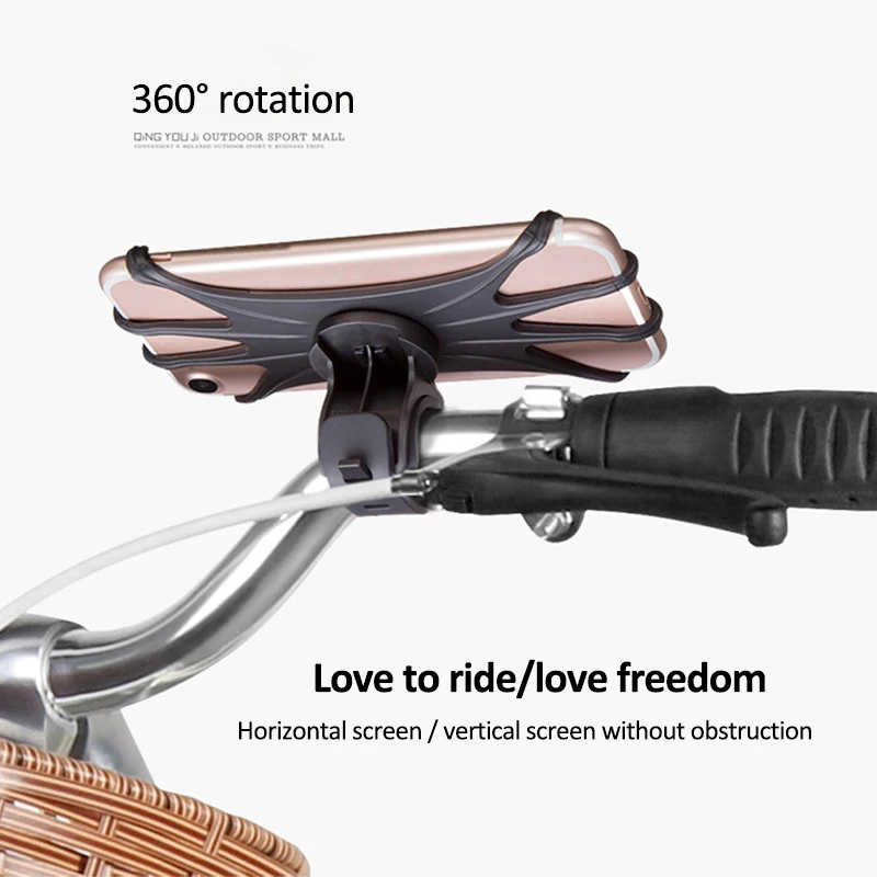 

Removable Bicycle Car Mobile Phone Holder 360 Degree Rotating Bicycle Mobile Phone Navigation Bracket Bike Bicycle Accessories