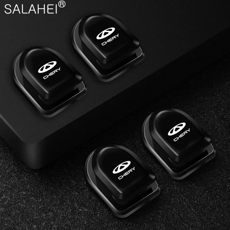 

Car Invisible Storage Fastened Clips Adhesive Hook For Tidying USB Cable Keychains Headsets For Chery Tiggo 3 4 5 7 3X 2 3 7 5X