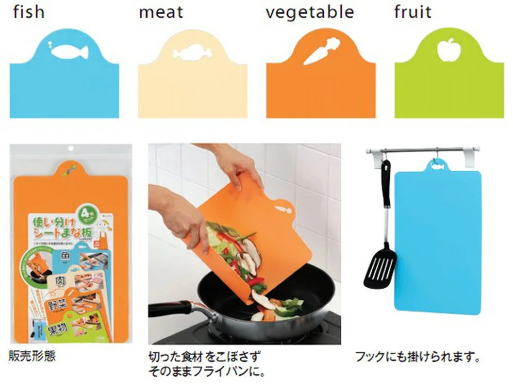 1 шт. пластиковая разделочная доска для еды разделочный блок кухонные