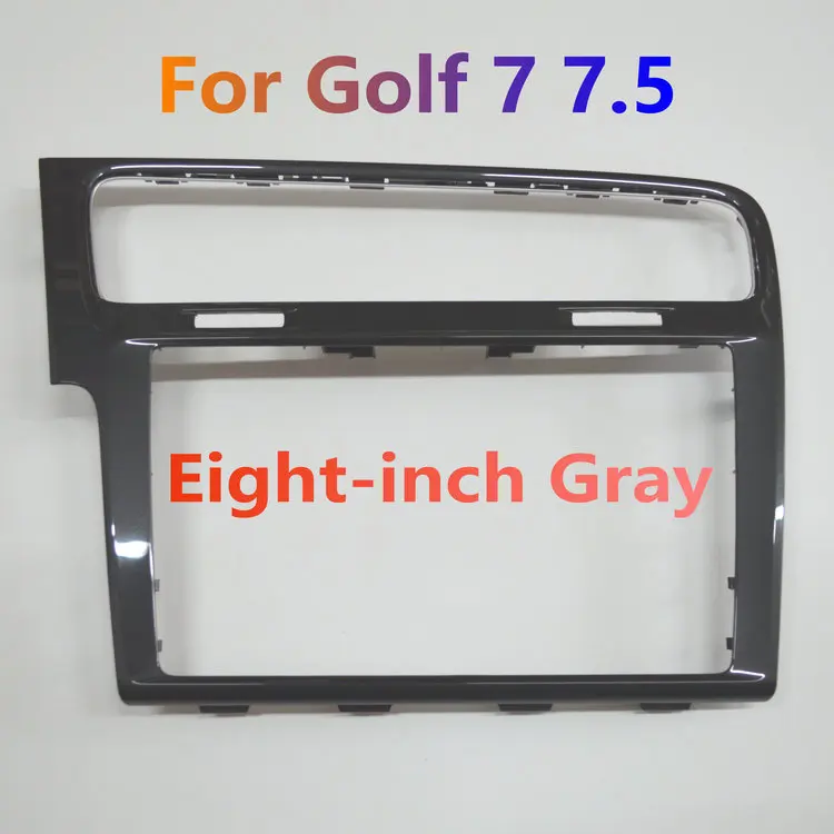 

Pintura de Piano para Golf Mk7 embellecedor de pantalla de 8 "y 9", bisel de pantalla para Golf 7 Cd, placas de Radio, marco de