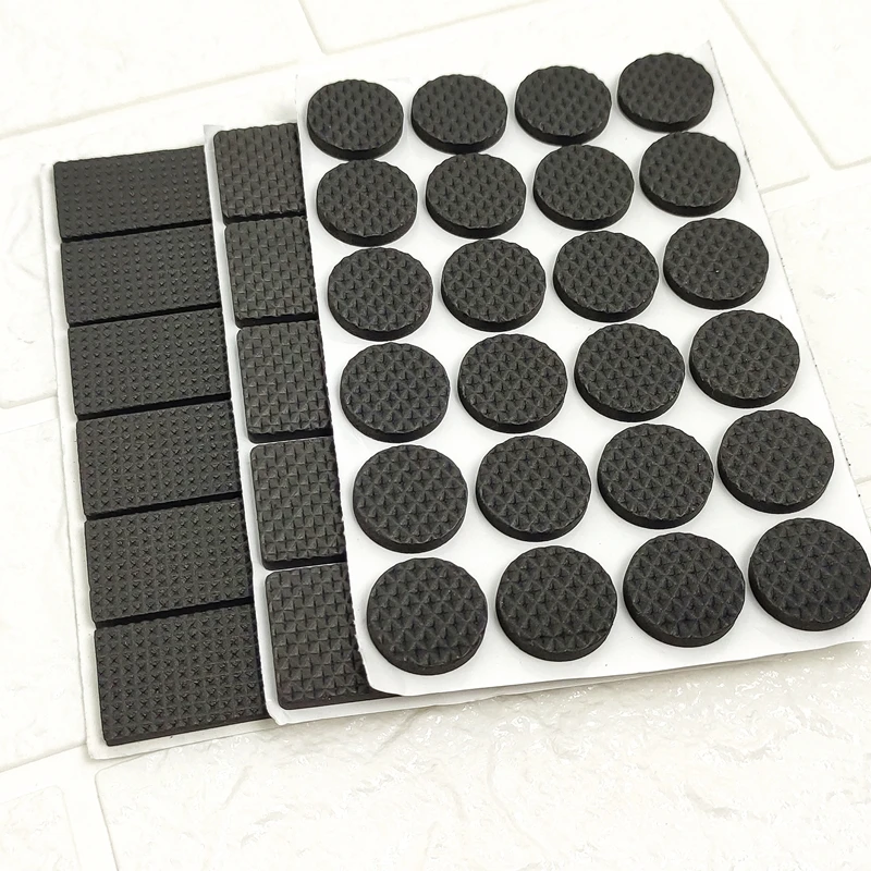 

Self Adhesive Furniture Leg Feet Protector Pad Chair Leg Pad Anti-Skid Scratch DIY Resistant Furniture Feet Floor Protector Pads