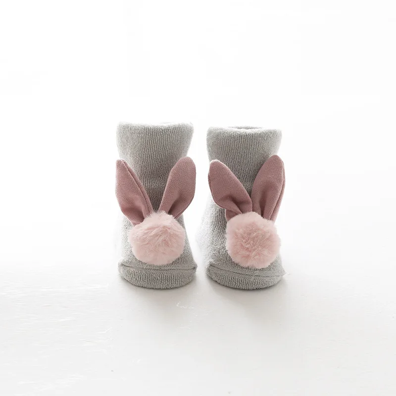 

Kids Baby Girls Boys Thick Terry Cartoon Doll Non-slip Long Tube Floor Socks Newborn Infant Clothes Accessories 0-36M