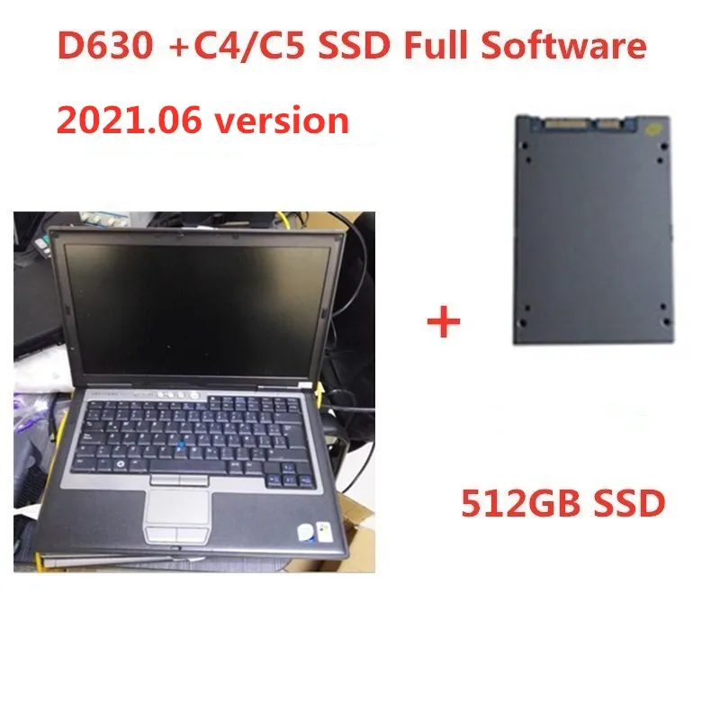 Для MB Star SD C4 Connect 4 Compact diангоsis 2021 06 программное обеспечение SSD 512 ГБ DAS/WIS/EPC/Vediamo/DTS с