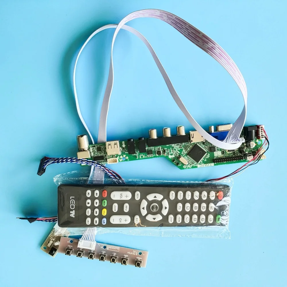

kit for LP173WD1(TL)(P2) 17.3" Controller driver board USB 40pin LVDS 1600X900 LCD LED Panel Screen TV AV VGA remote