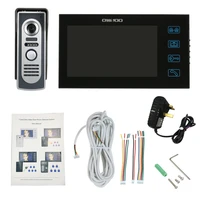 owsoo 7 inch color video door phone doorbell intercom kit waterproof outdoor camera indoor monitor night vision home security