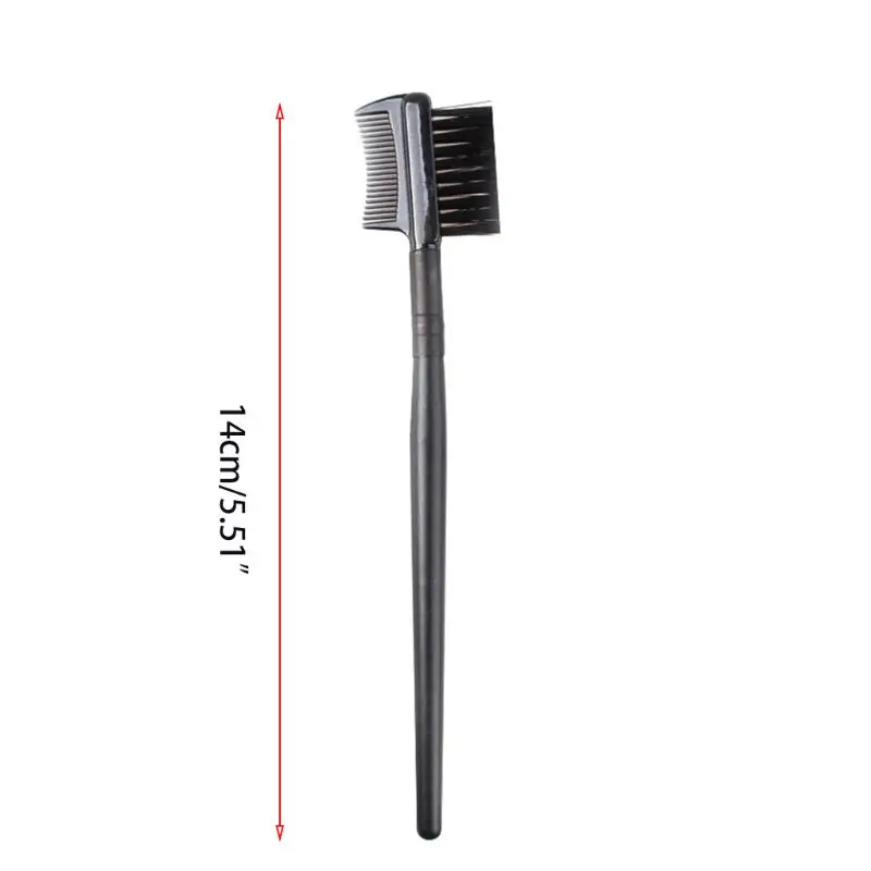 

1Pc Eyelash Comb Double Head Eyebrow Makeup Cosmetic Brush for Daily Use