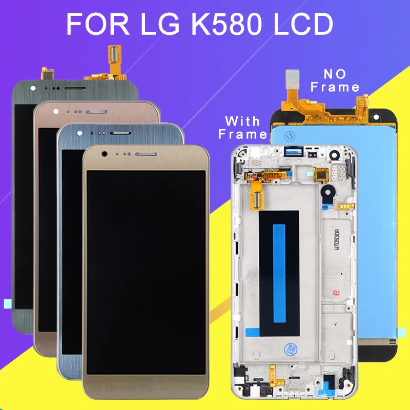 Catteny 1 шт. 5 2 дюйма для LG X Cam Lcd K580 дисплей сенсорный экран дигитайзер сборка