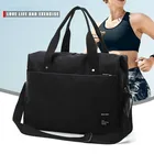 Женская портативная дорожная сумка большой емкости, легкая багажная сумка, водонепроницаемая ткань Оксфорд, деловая Дорожная сумка на колесиках