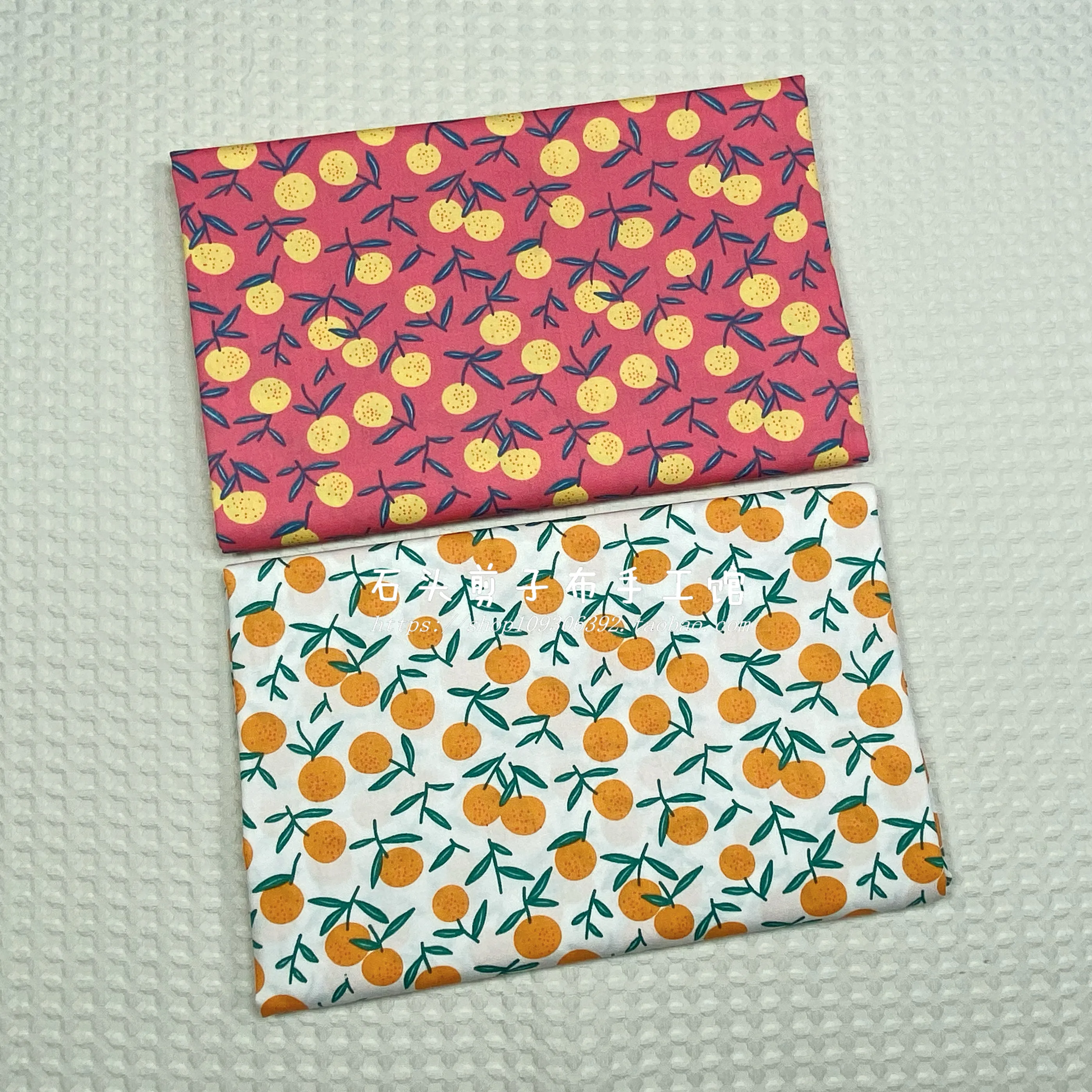 50*160 см оранжевая хлопковая саржевая ткань с принтом постельное белье ручной