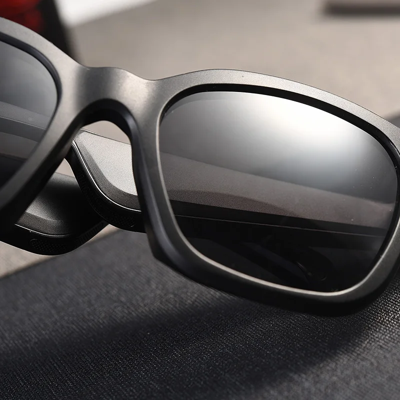구매 방수 오디오 선글라스, 음악을 듣고 전화 걸기위한 세련된 블루투스 선글라스, UV400 편광 렌즈